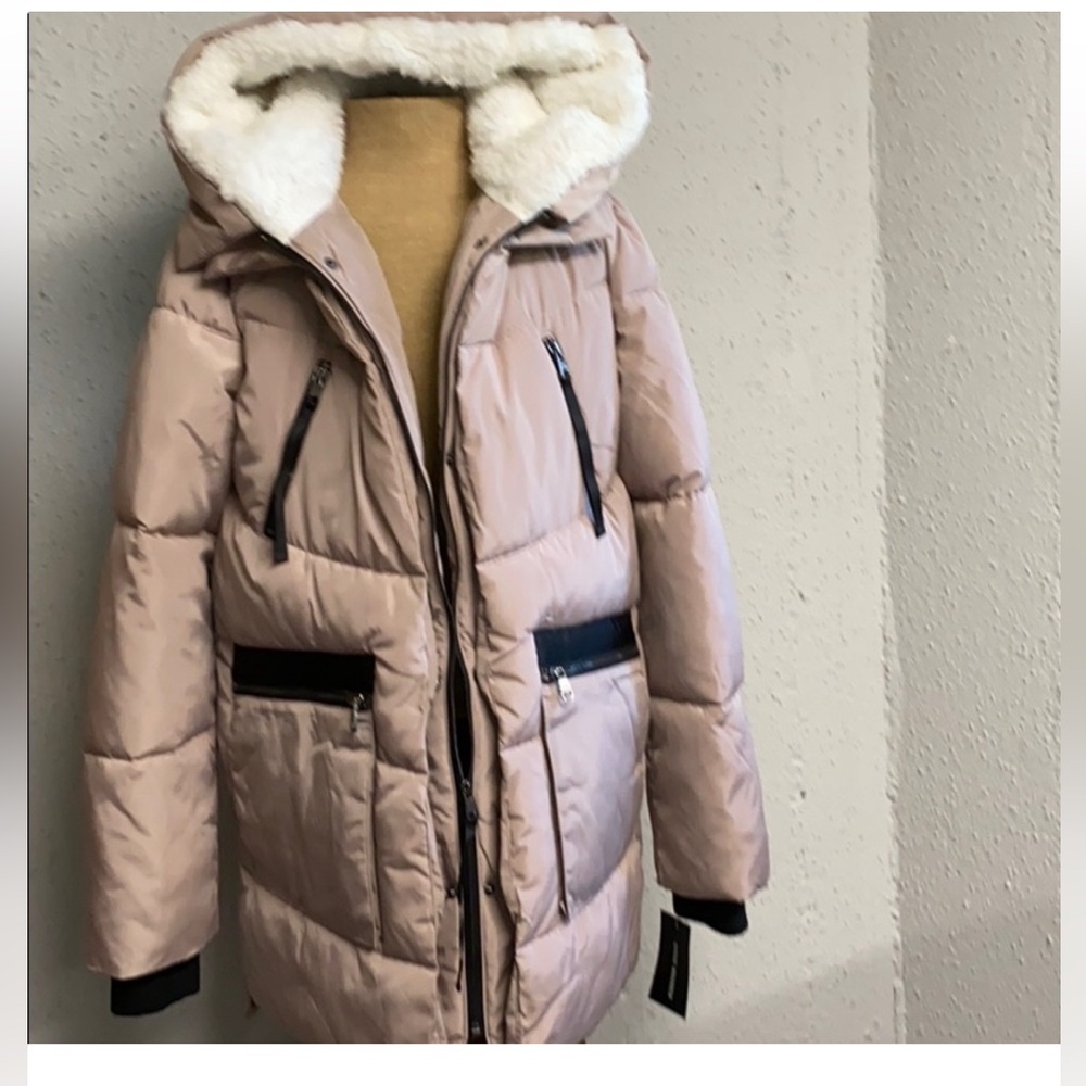 New STEVE MADDEN Hooded Parka Coat size SMALL